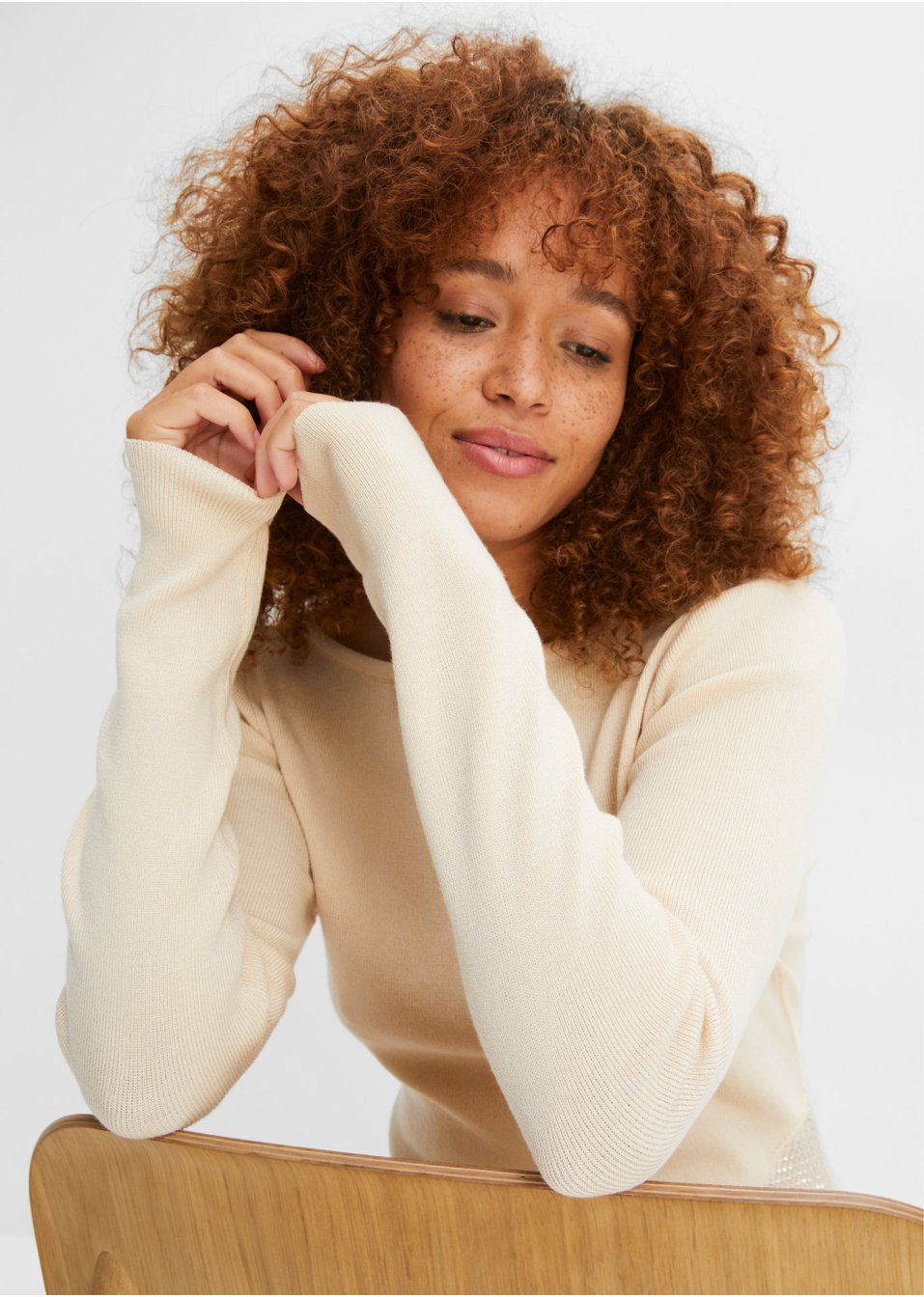 Pull avec strass