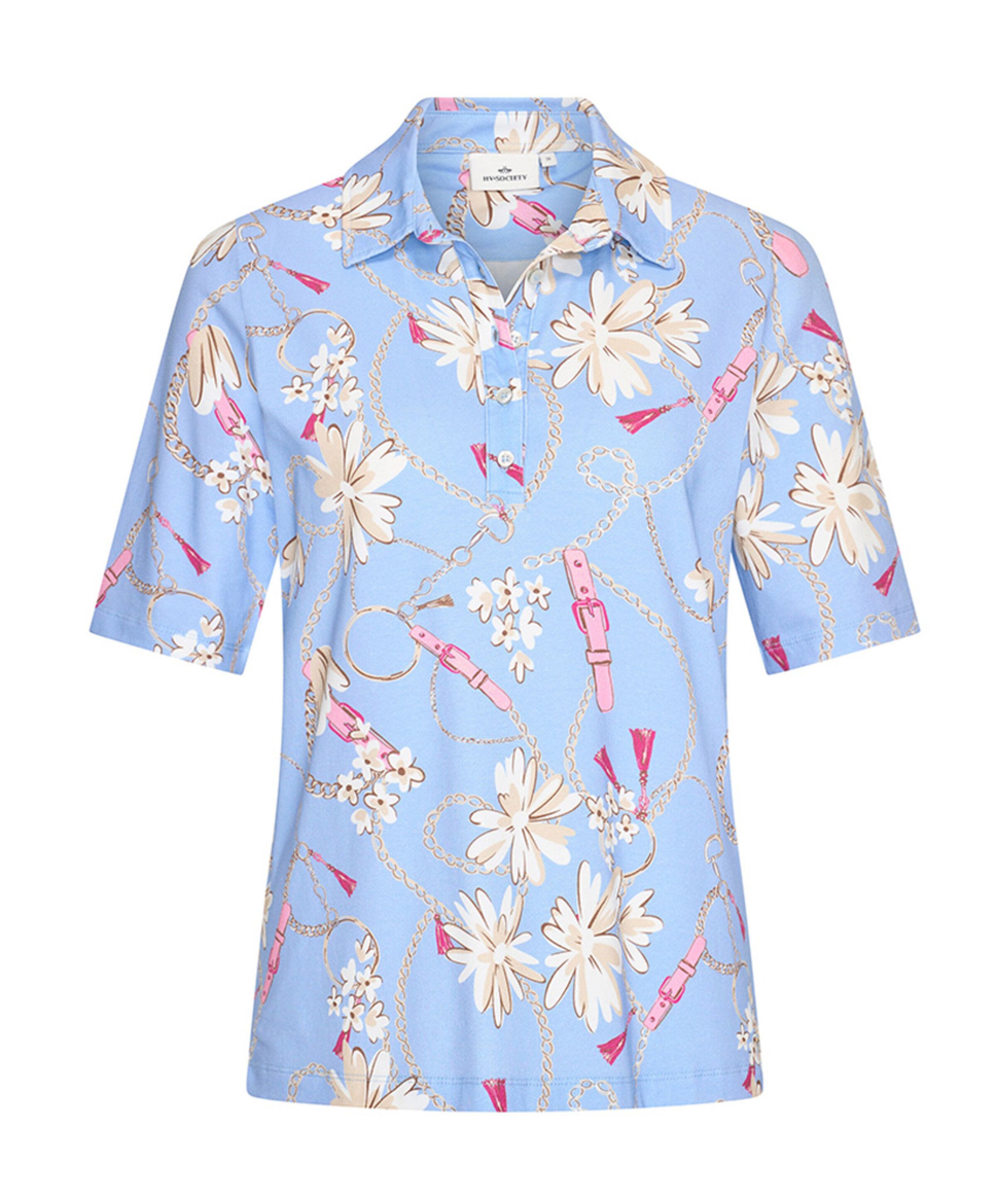 HV Society Dames polo blauw