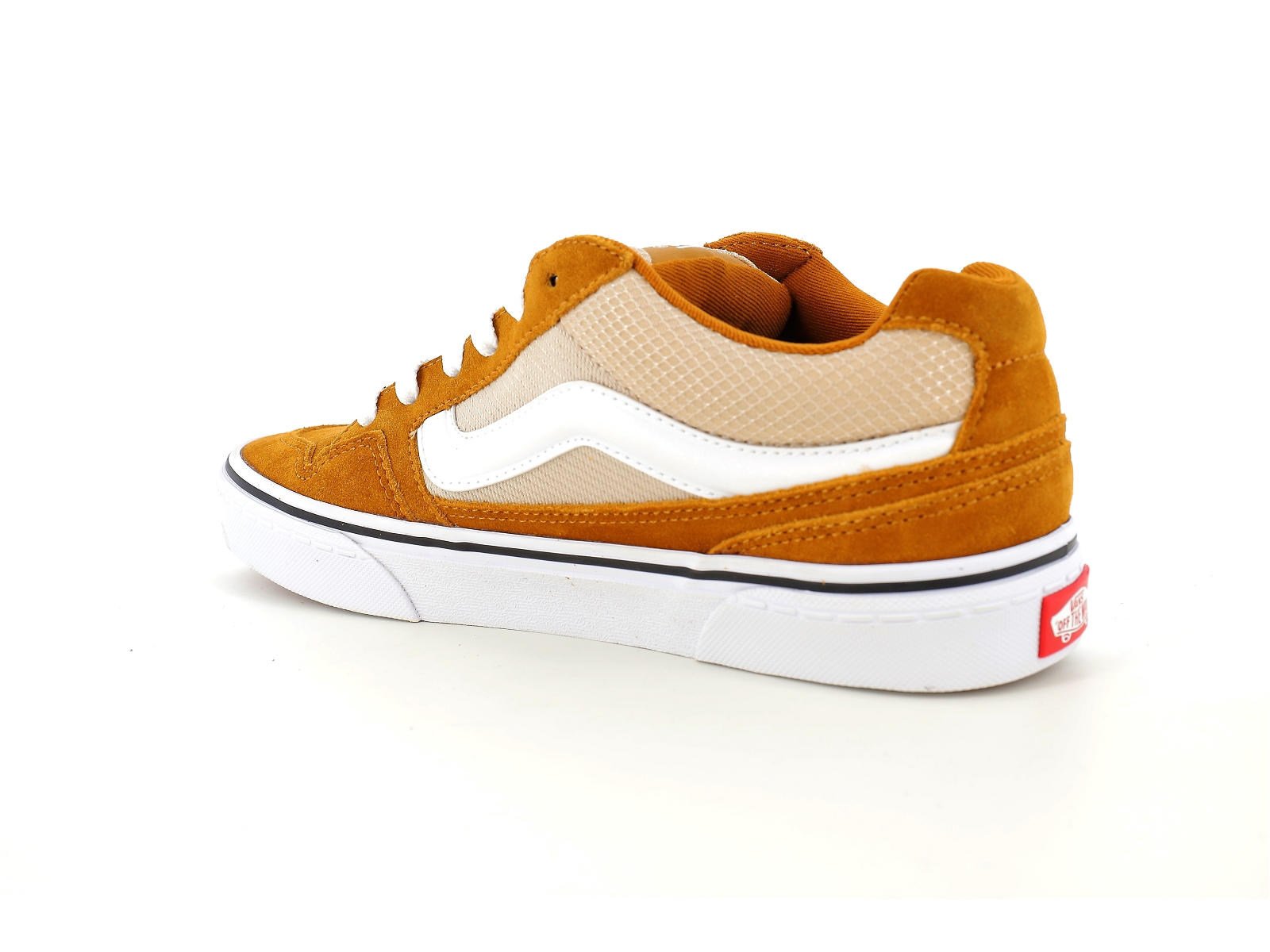 Vans-MN CALDRONE Matières combinées Beige-Camel