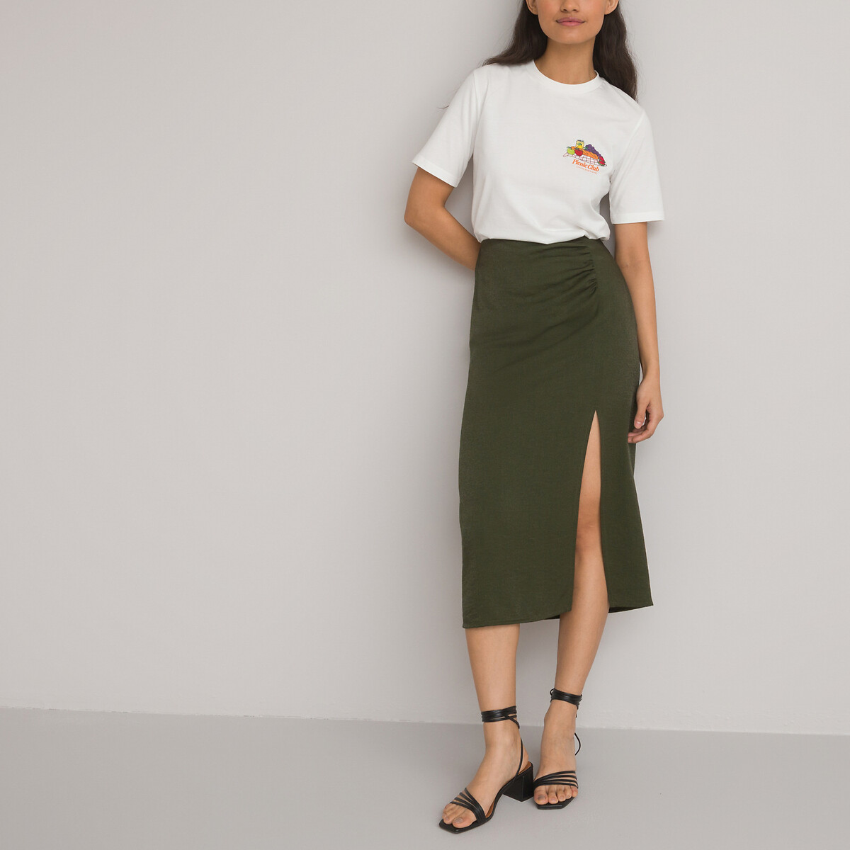 COLEÇÕES LA REDOUTE<br> Saia longa reta
