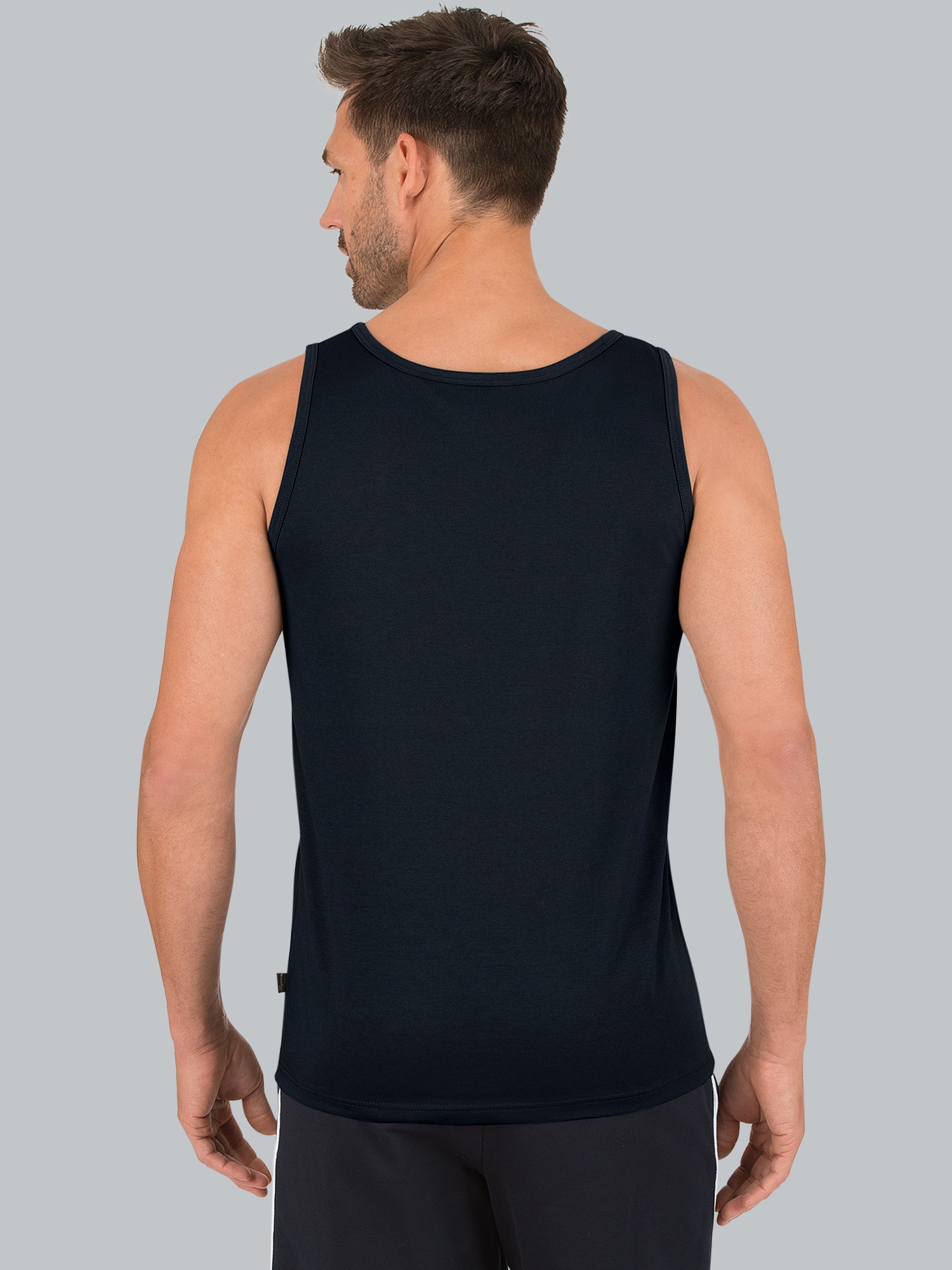 Trägershirt aus 100% Baumwolle Navy