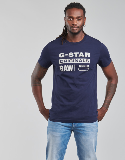 G-Star Raw - GRAPHIC 8 R T SS - Bleu