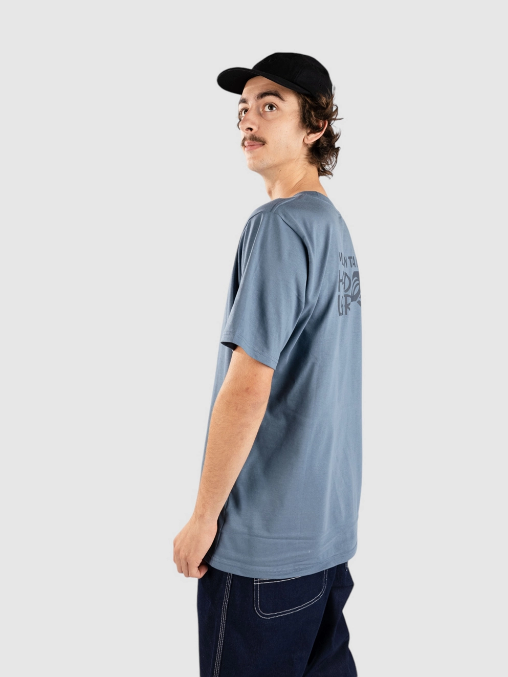Mountain Hardwear Back Logo T-Shirt asiatic blue