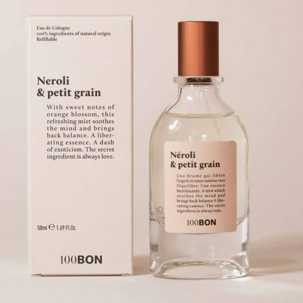 100 BON Eau de Cologne Néroli & Petit grain 50ml