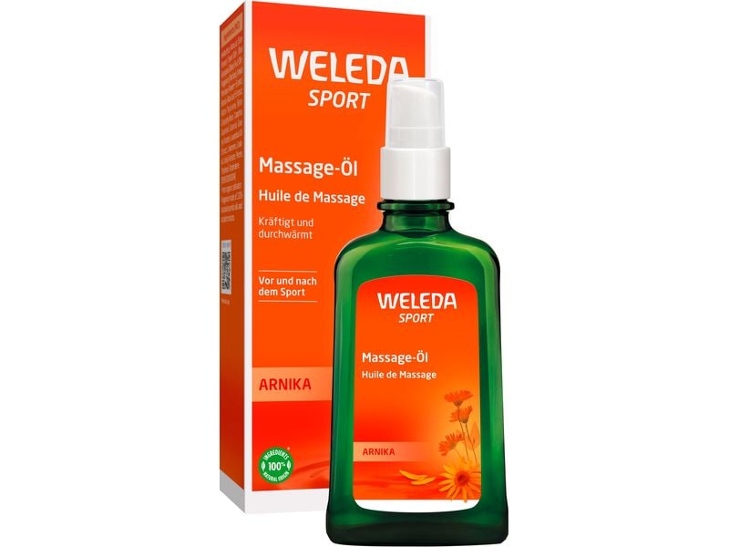 WELEDA Massageöl Sport Arnika 100 ml Massage-Einreibemittel