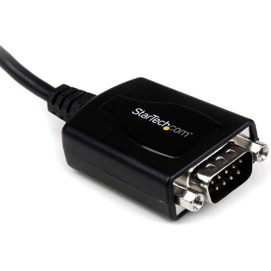 StarTech.com Câble Adaptateur de 30 cm USB vers Série DB9 RS232 - Mémorisation de Port COM