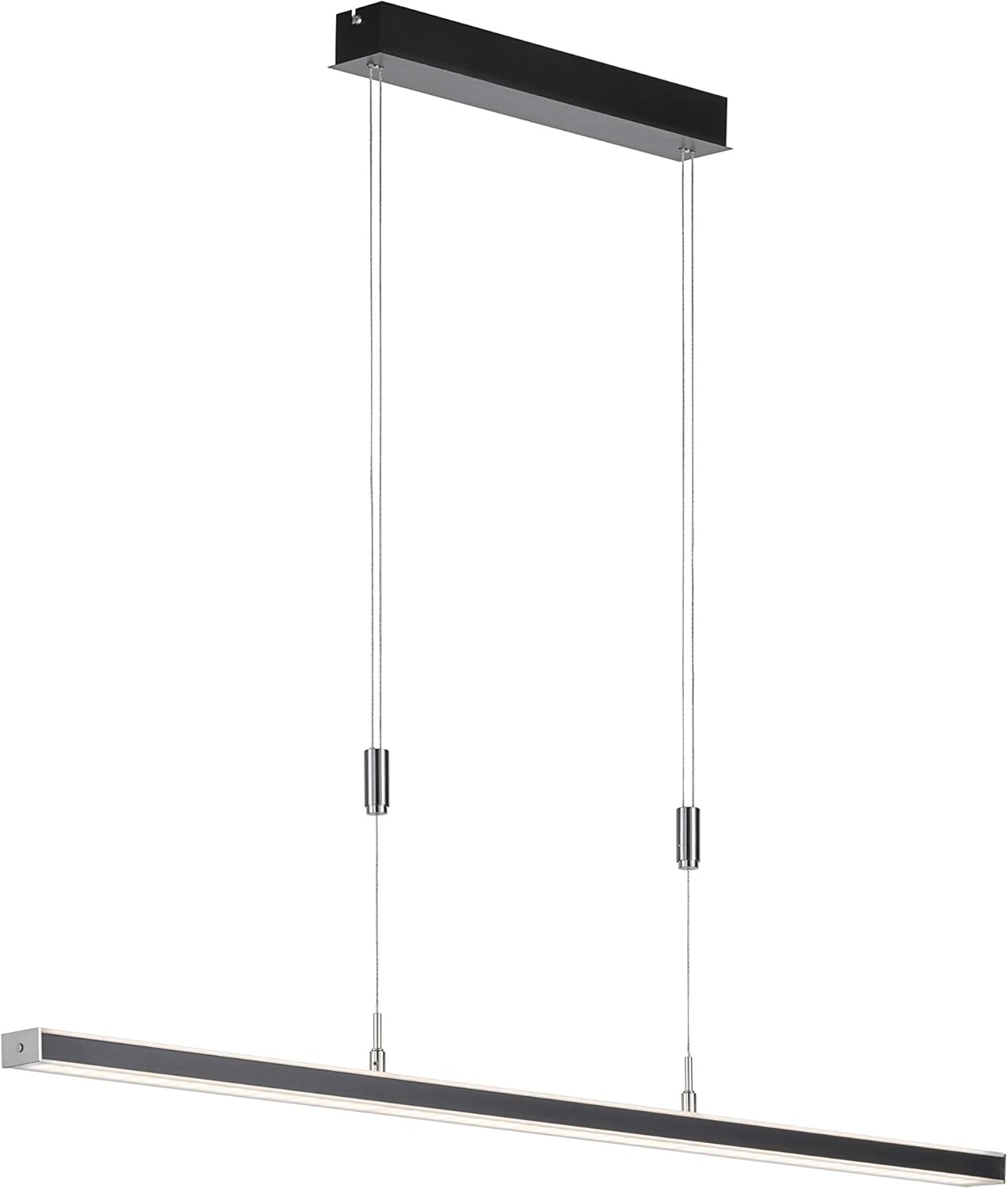 Fischer & Honsel Pendelleuchte Vitan TW | Helligkeit Stufenlos Dimmbar | Farbtemperatureinstellung 3 Stufen | Höhenverstellbar | 60538 | EEG: F