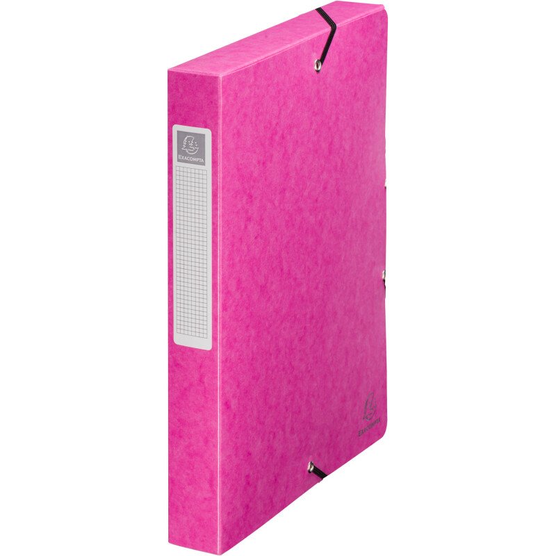 Boîte de classement IDERAMA en carte pelliculée 7/10e - dos 4 cm - couleurs assorties