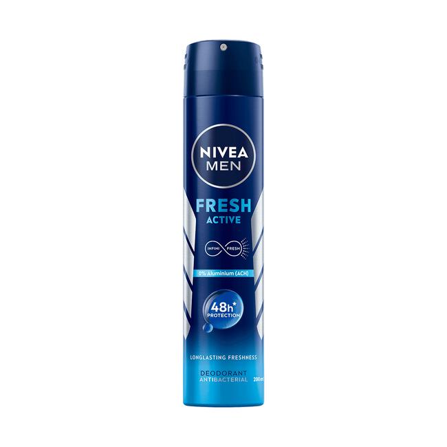 NIVEA MEN Fresh Active Deodorant Spray 200 ML