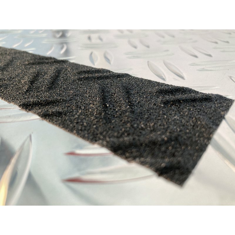 Ruban de marquage au sol antidérapant Duraline Grip+ Formfit 50 mm x 15 m, noir