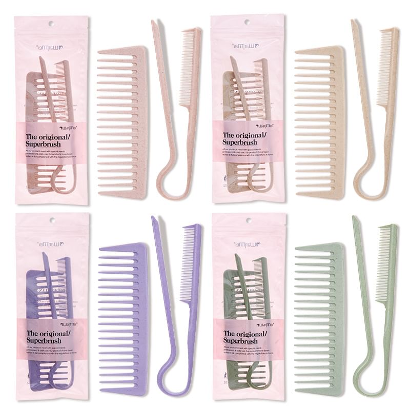 Gizmi - Set van 2: Plastic Haarkam + Styling Haarkam