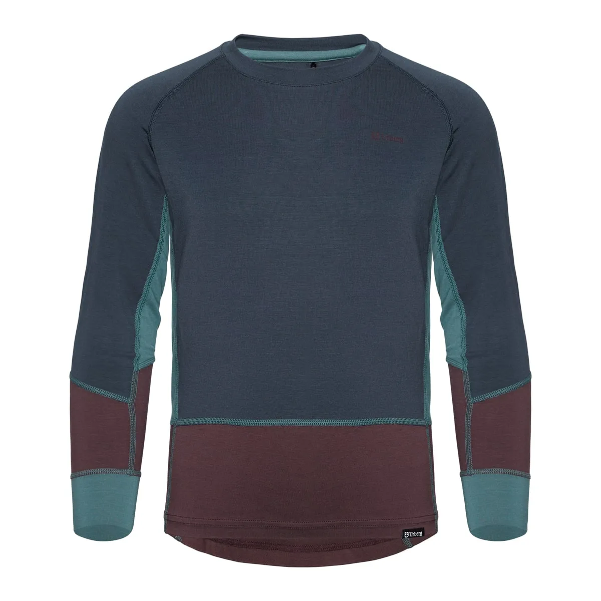 Urberg Juniors' Tree Base Layer Set Blue Nights