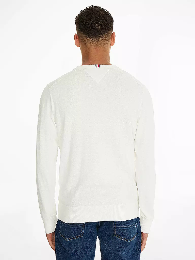 TOMMY HILFIGER Pullover weiss
