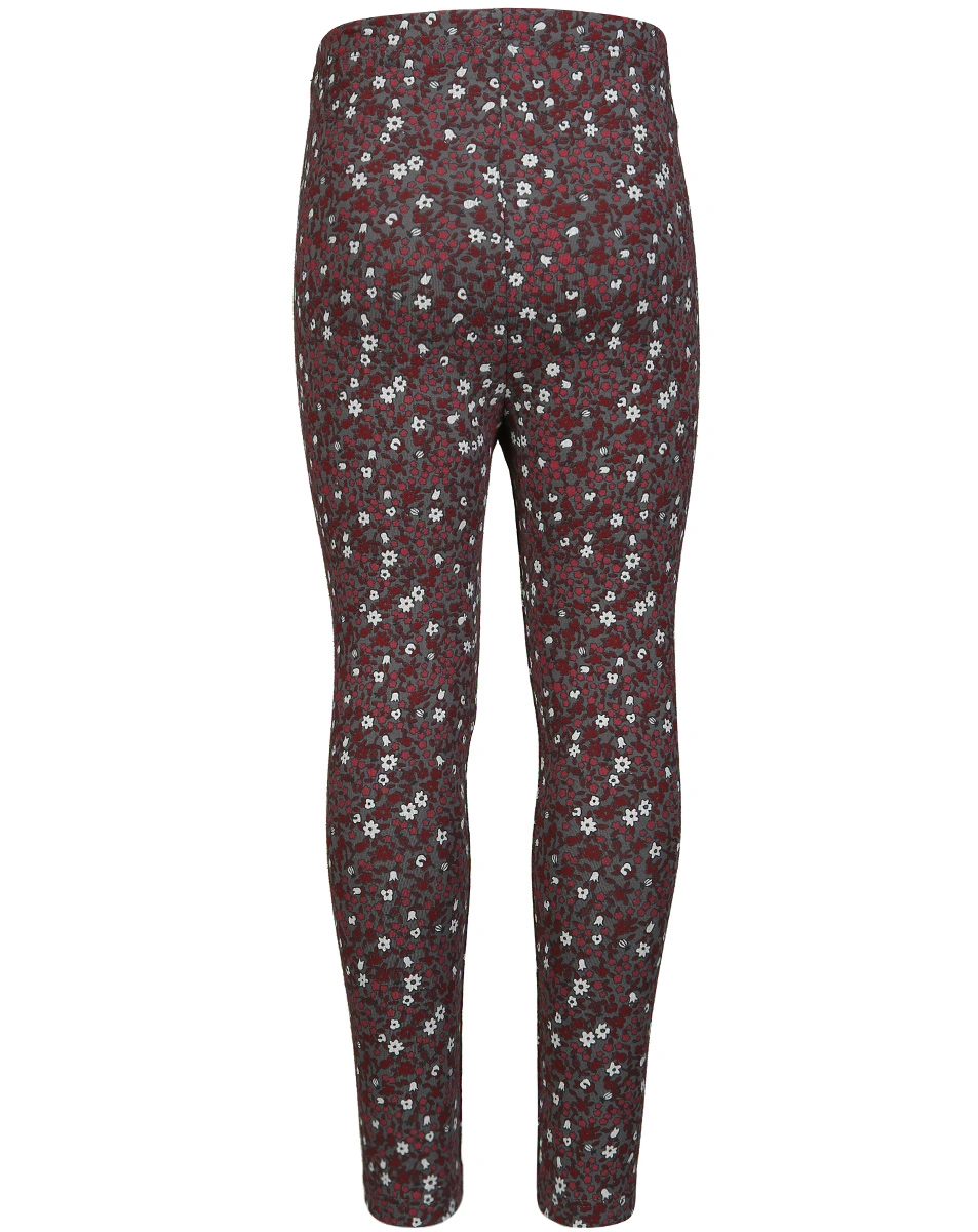 Leggings FLORA AOP in earth