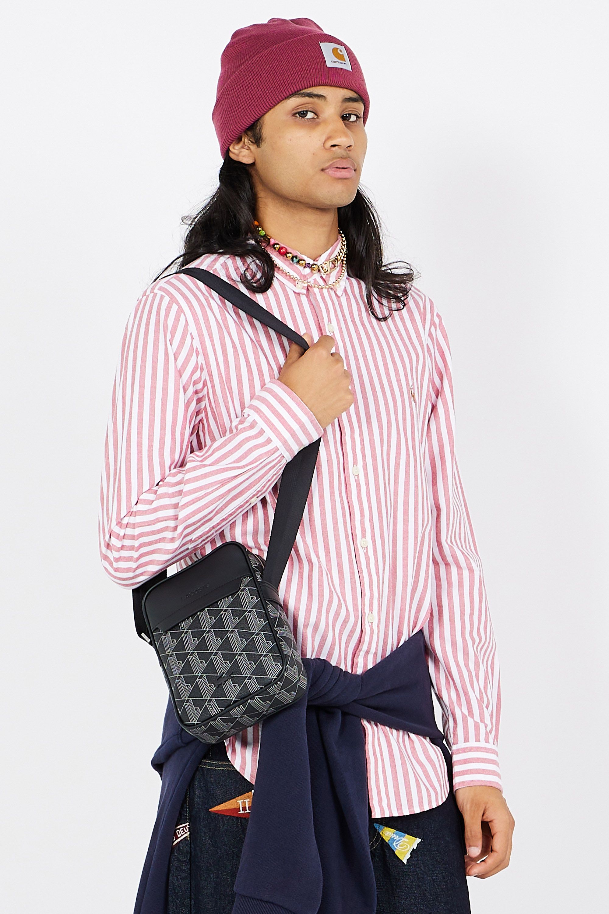 LACOSTE Sacoche  SAC NH4410LX CROSSOVER BAG THE BLEND H45 Noir