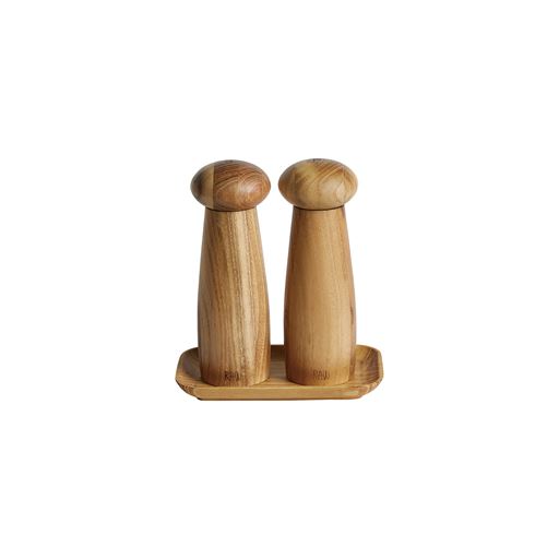 RAW Salt- & Peberkværnsæt, Teak