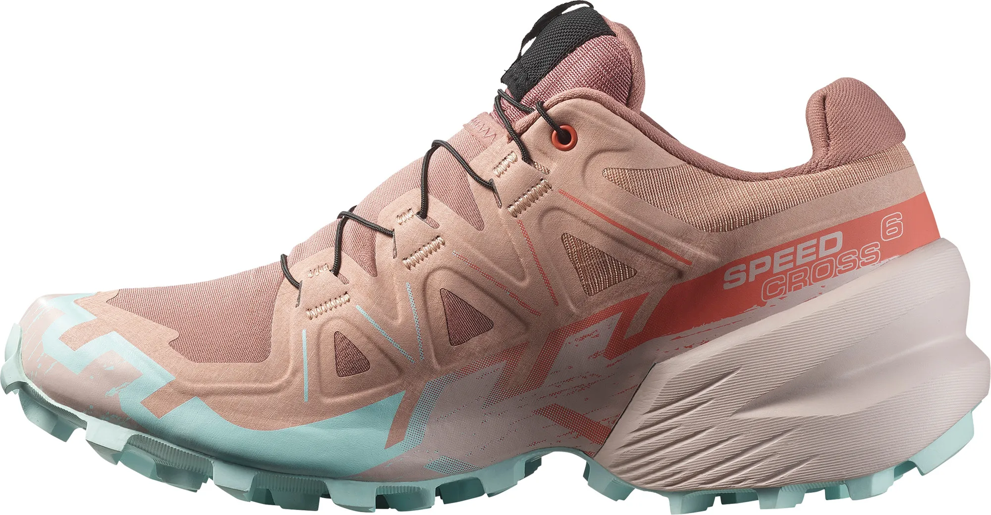 Salomon Women's Speedcross 6 Mahogany Rose/Hushed Violet/Iced Aq