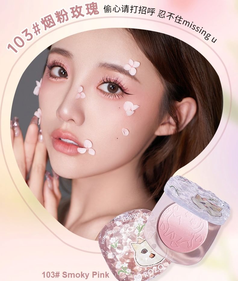 ROZO - Happy Kitten Two-Tone Blusher - 4 tinten