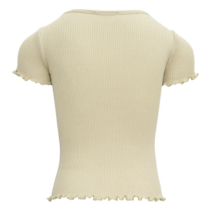 Minimalisma T-Shirt en Soie Blomst | Sable