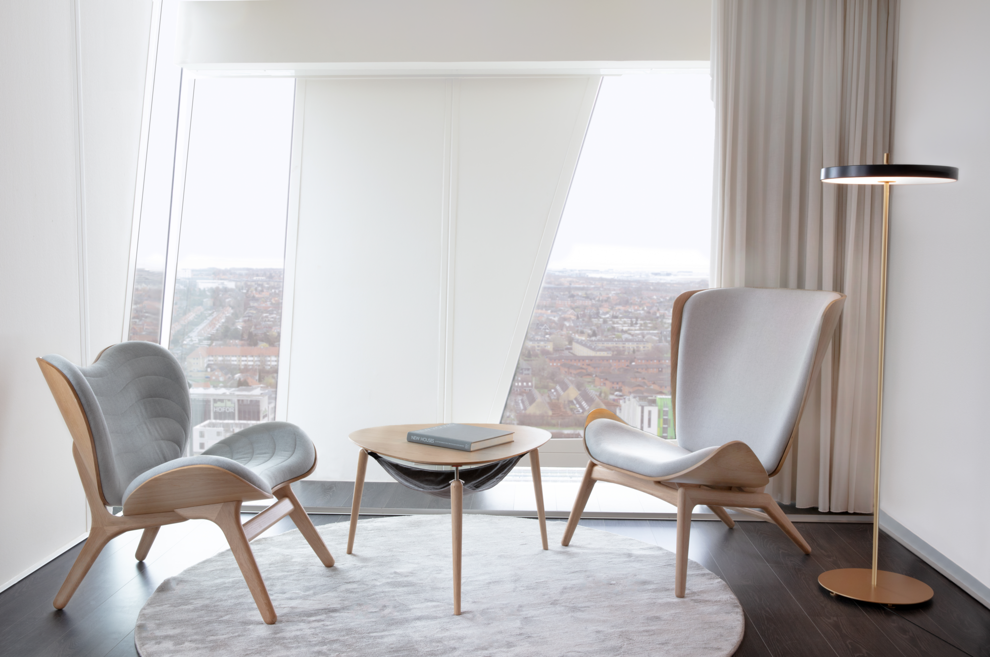 Fauteuil The Reader naturel Shadow