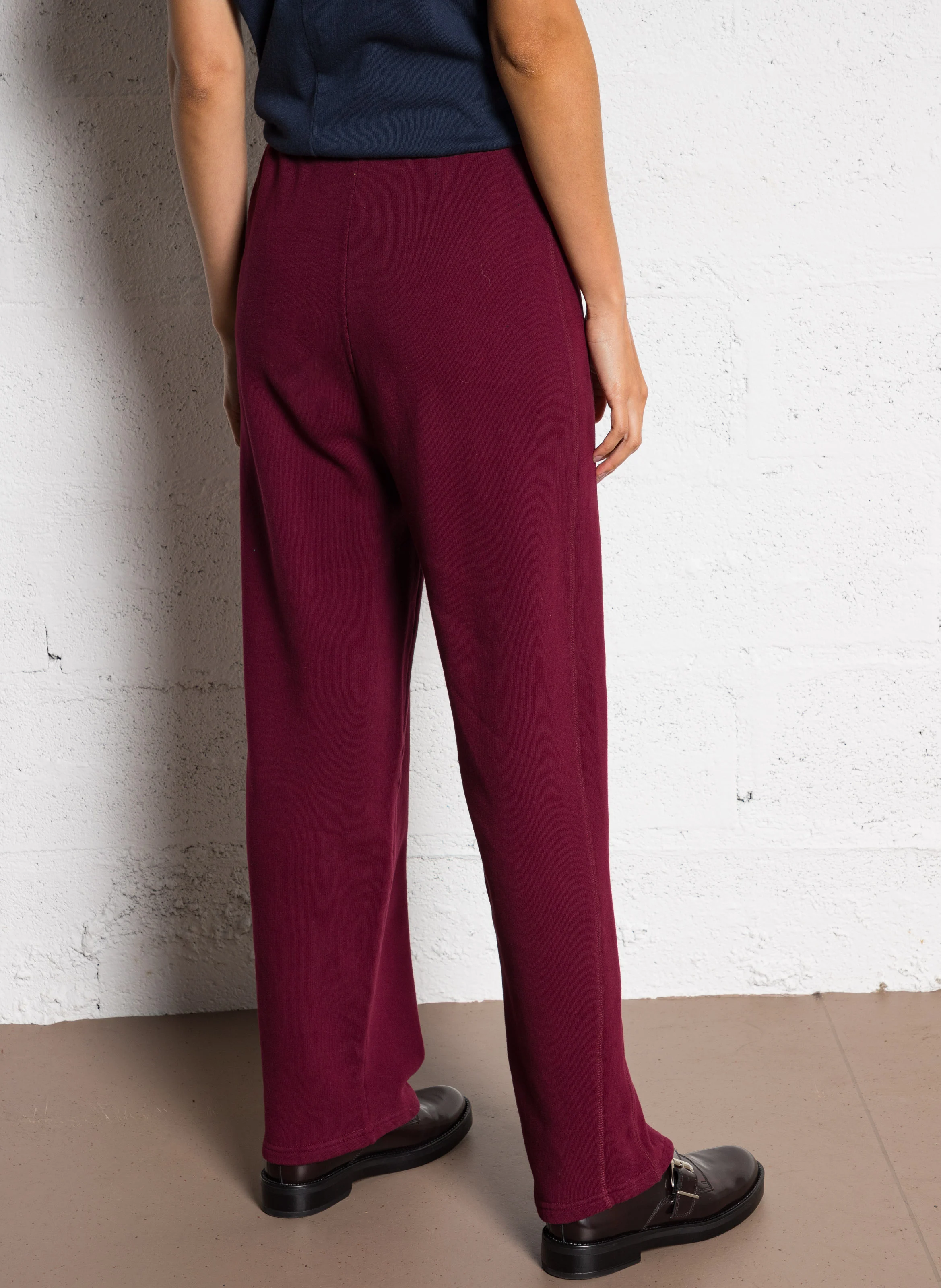 IZUBIRD - Pantalon jogging en coton mélangé | Rouge