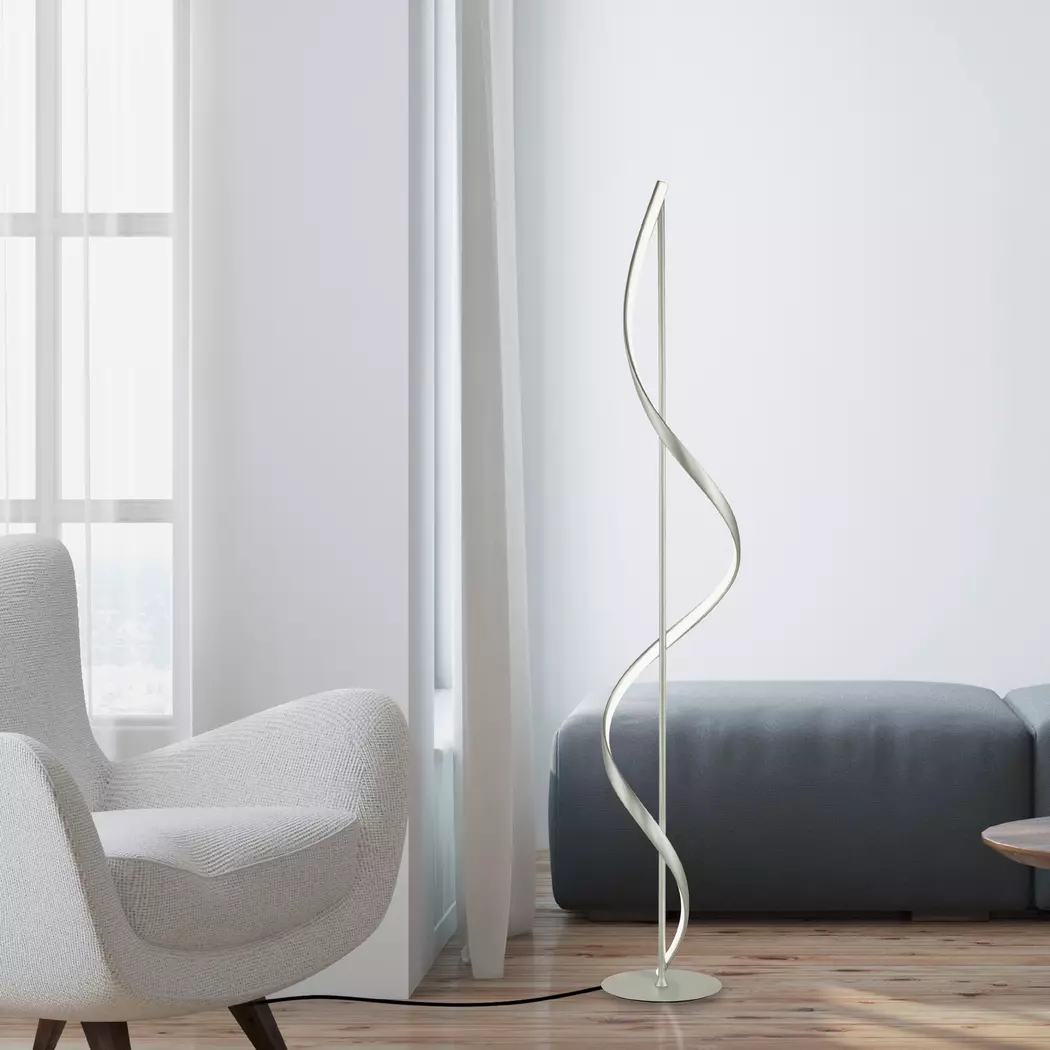 LED-Stehlampe Q-Swing