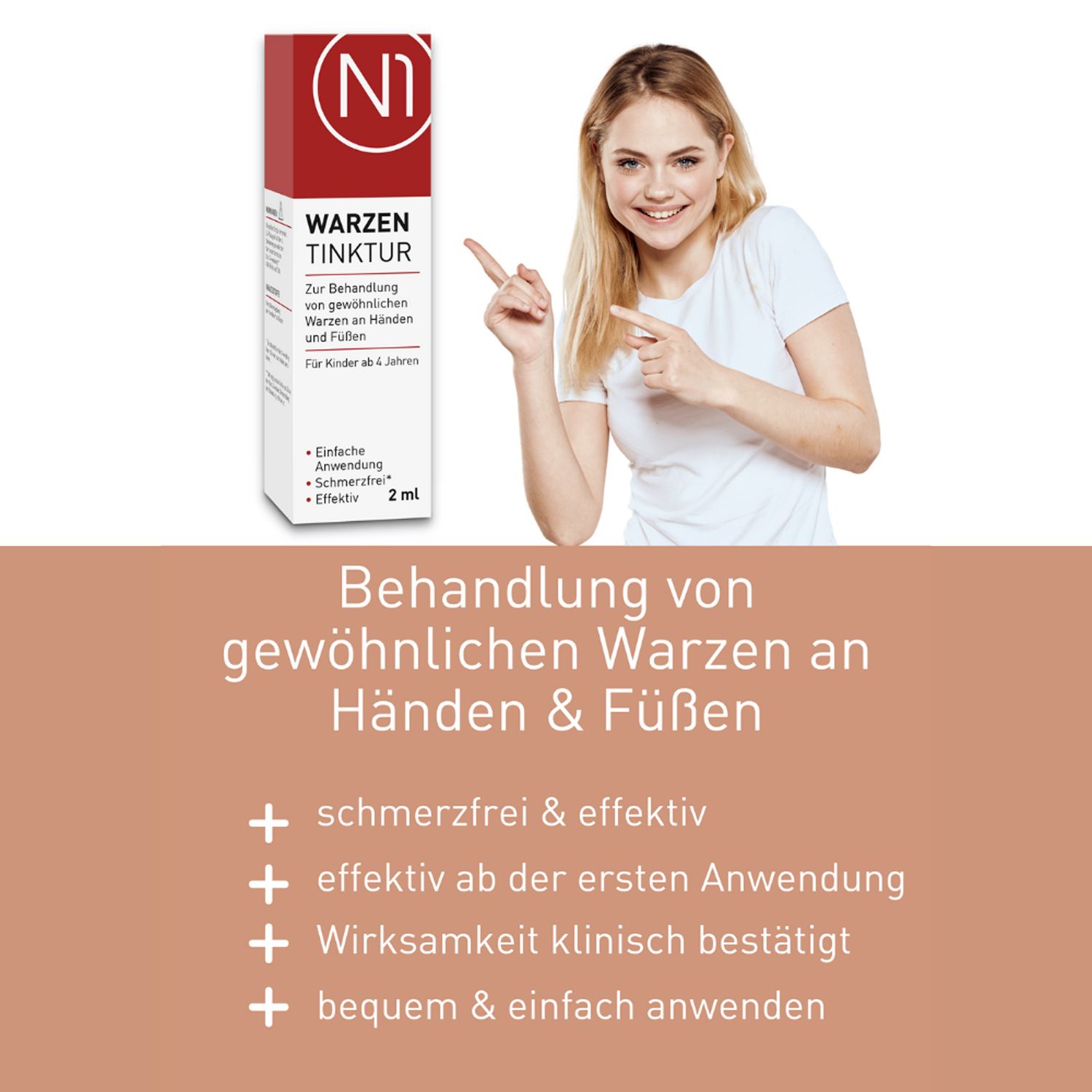 N1 Anti Warzen Tinktur – schnell & effektiv ab der ersten Anwendung