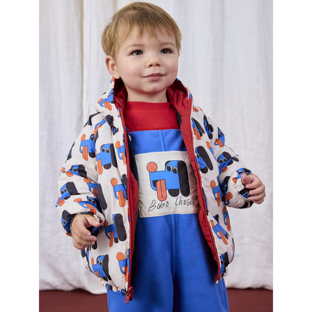 Køb Bobo Choses Multicolor Doggy Mate All Over Vendbar Jakke