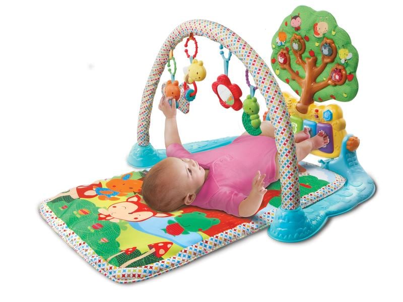 Vtech Spielbogen Musik mit Bogen Spieldecke mit Spielbogen, Licht und Musik, Polyester/Kunststoff, mehrfarbig, 1 Stück