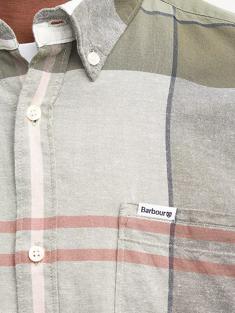 BARBOUR Hemd DOUGLAS olive