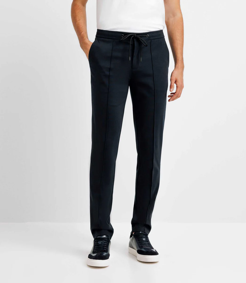 Pantalon chino coupe slim marine