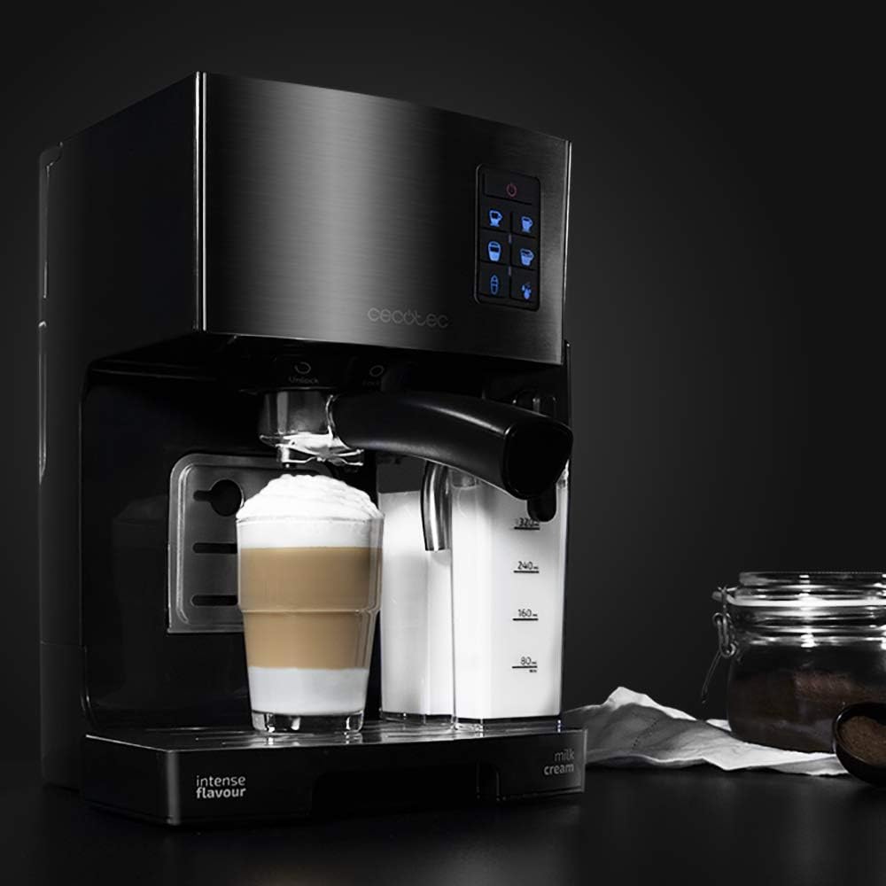 Cecotec Cafetera Express Semiautomatica Power Instant- ccino 20 (Inox)