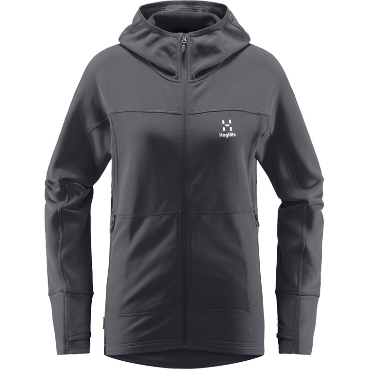 Haglöfs Betula Hood Women Women Magnetite