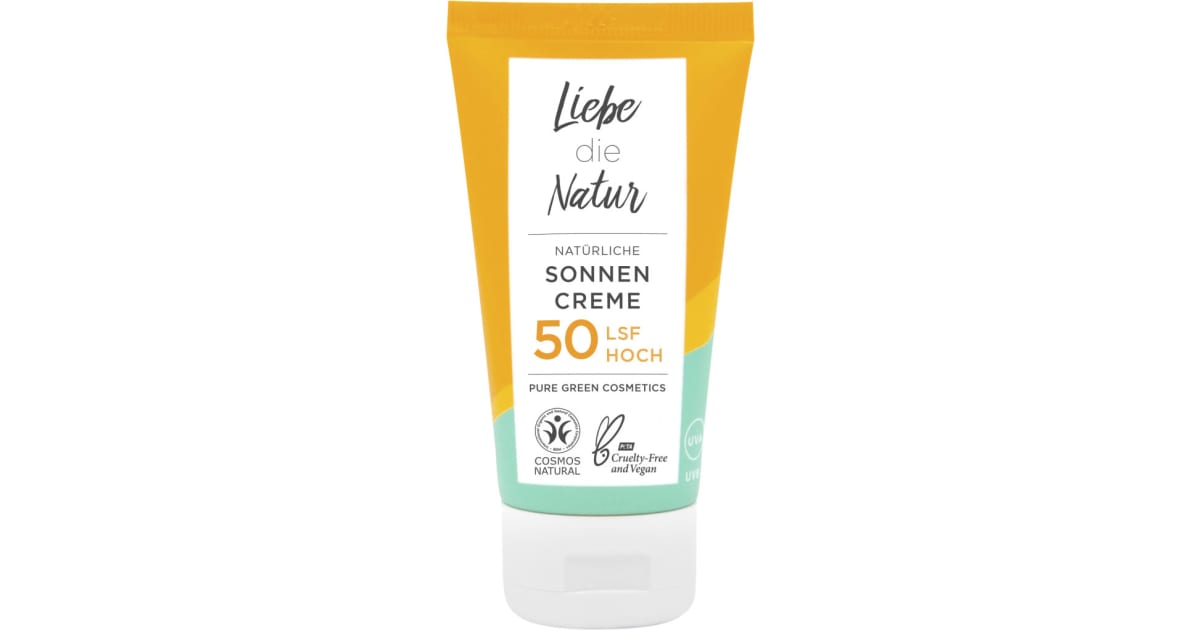 Liebe die Natur Sonnencreme LSF50