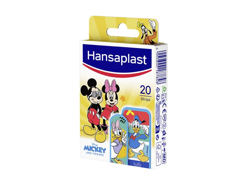 Hansaplast Wundpflaster Kids Mickey & Friends 20 Stück Kinderpflaster Disney