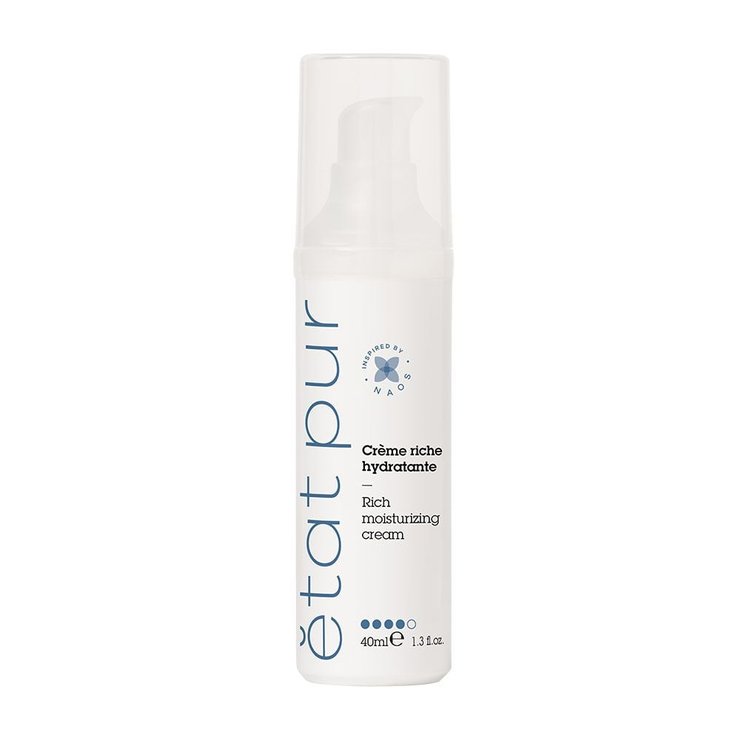 Crème Riche Hydratante Visage et cou 40ml Hydratants Purs Etat Pur
