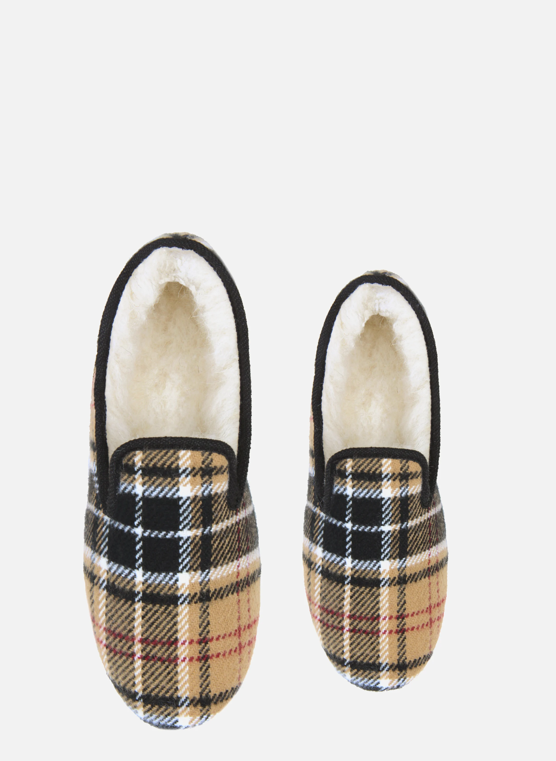 Charentaises tissu | Beige