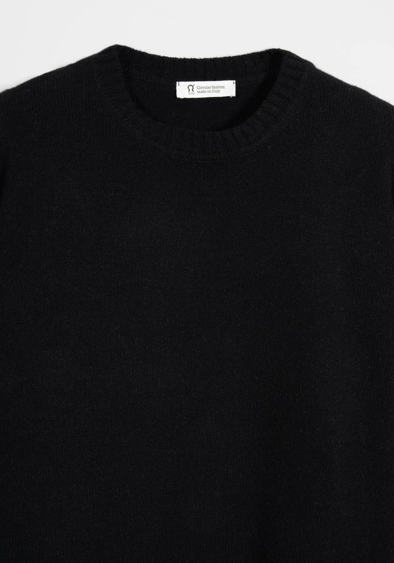 Rifo Kaschmirpullover Romeo Nero Ardesia