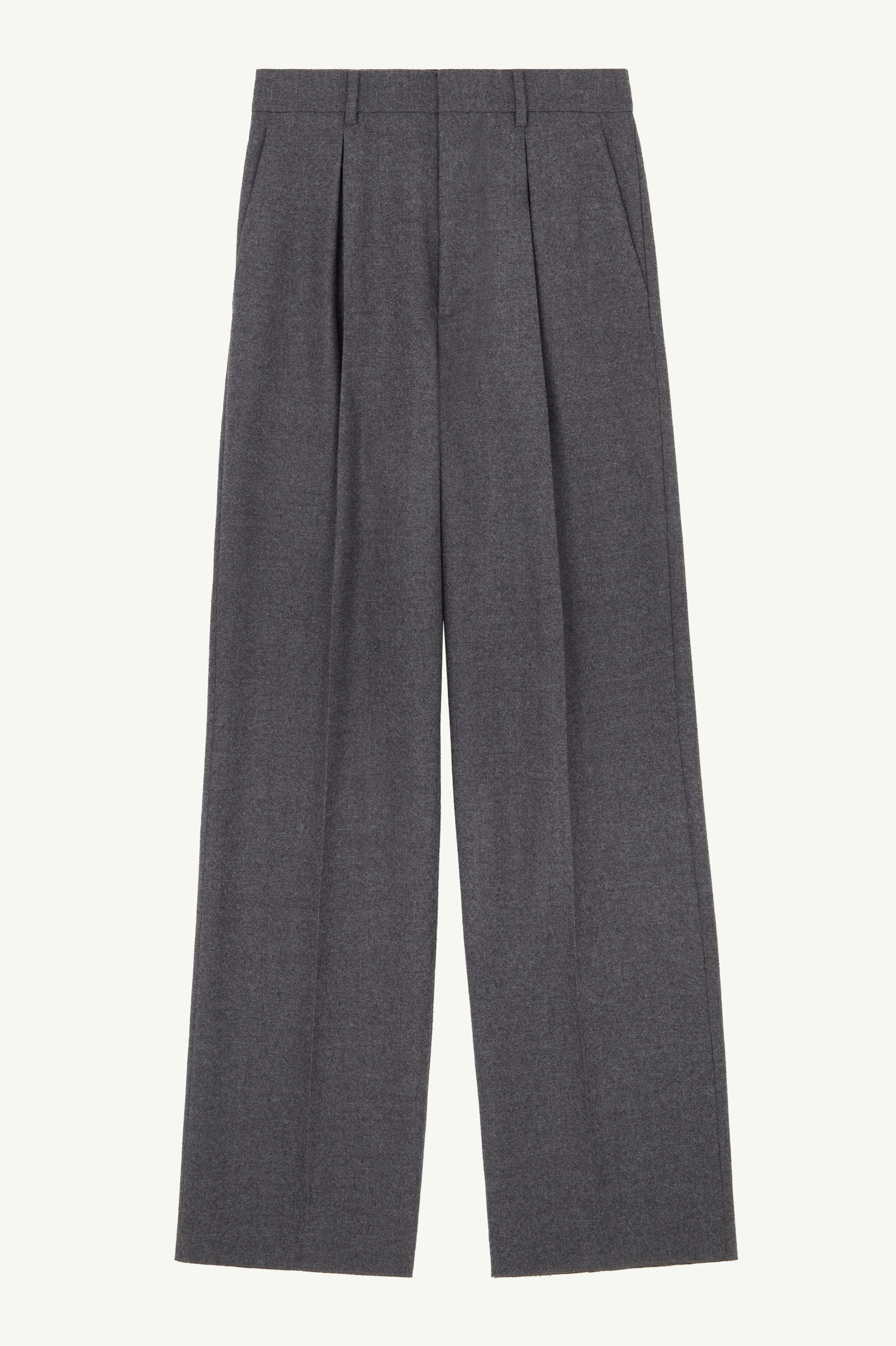 Pantalon ajusté en laine pour femme | MM6