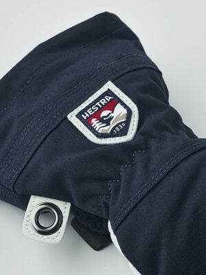 Hestra Army Leather Heli Ski Hansker, Marin