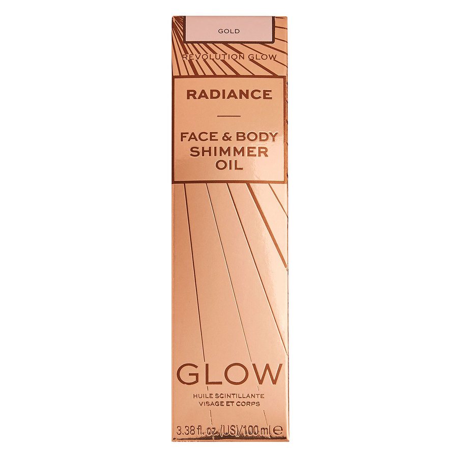 Makeup Revolution Radiance Shimmer Oil Gold 100ml