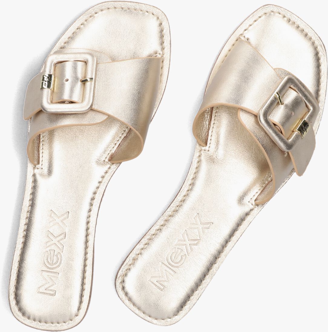 MEXX gouden mexx slippers lolli