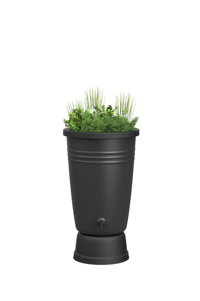 Elho Green Plus 110L - Regenton - 110 Liter - Zwart