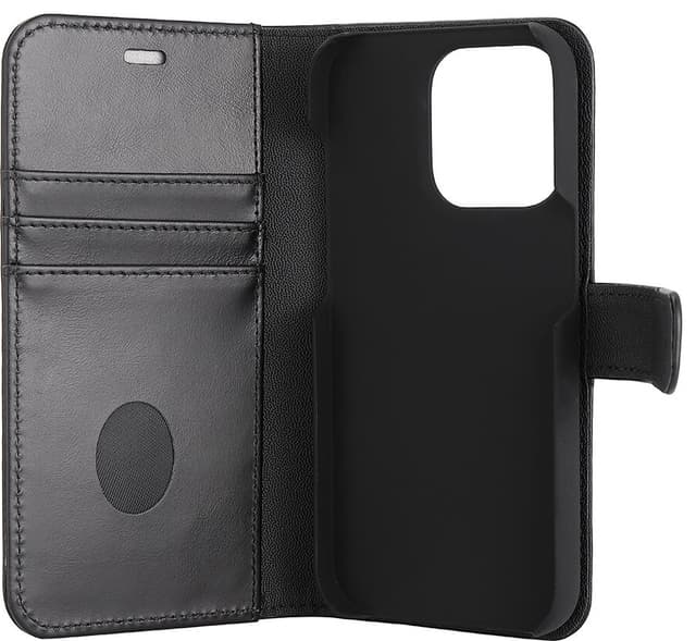 Radicover 2-i-1 wallet case til iPhone 14 Pro (sort)