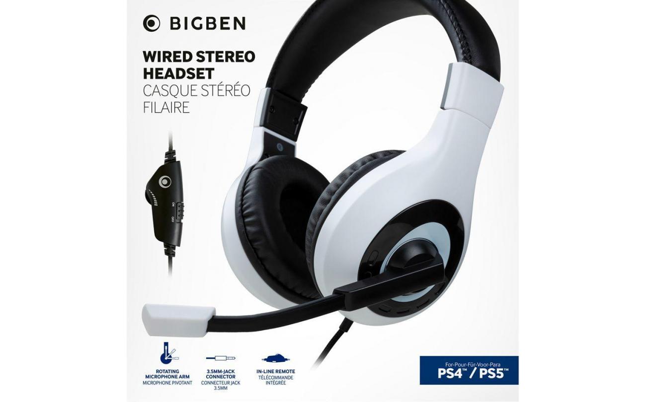 PS5 Stereo Gaming Headset V1 - Wit