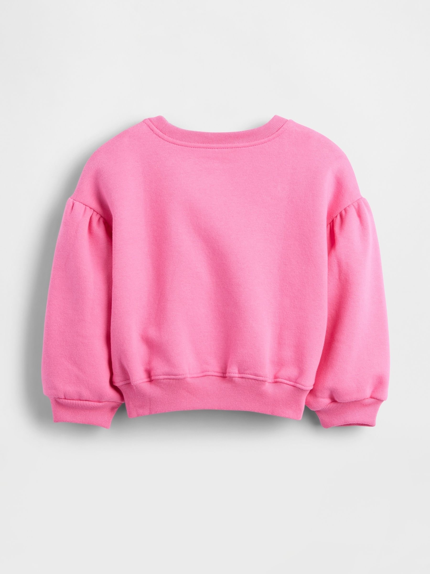 Roze - Gap Disney VintageSoft Logo Bubble Sweat Top (6mths-5yrs)