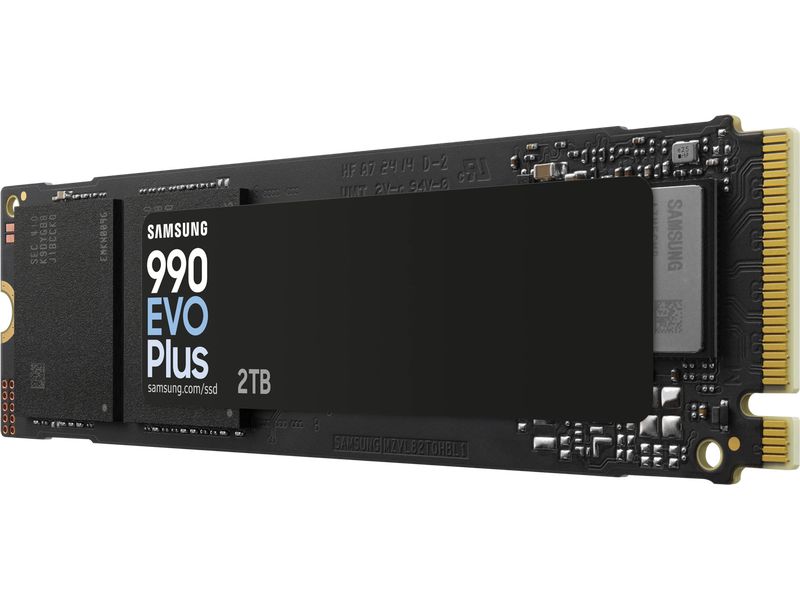 Samsung SSD 990 EVO Plus NVMe M.2 2280 NVMe 2000 GB M.2 2280-Solid State Drive mit 2000 GB