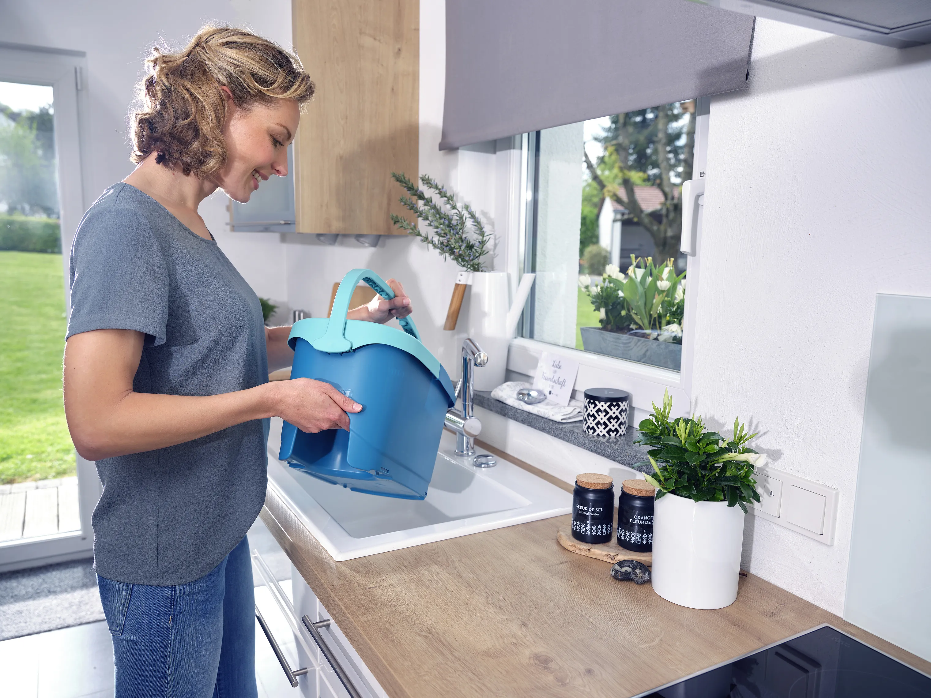 Leifheit Clean Twist Disc Ergo Gulvvaskersæt