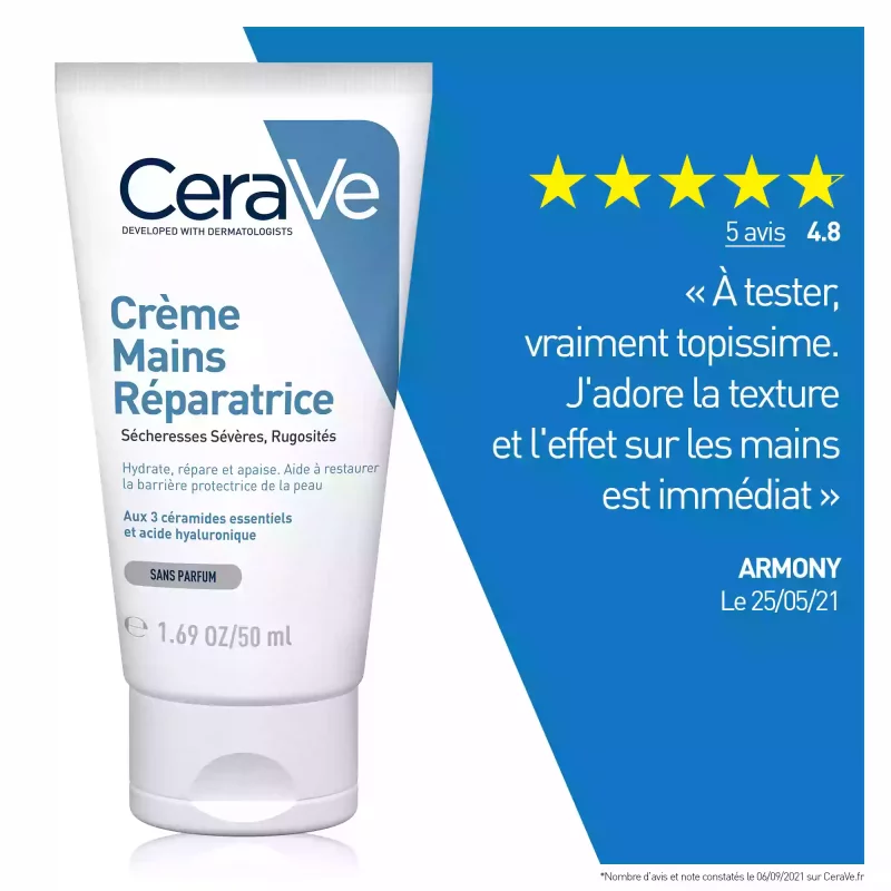 Hydratants - Crème Main Réparatrice - 50ml