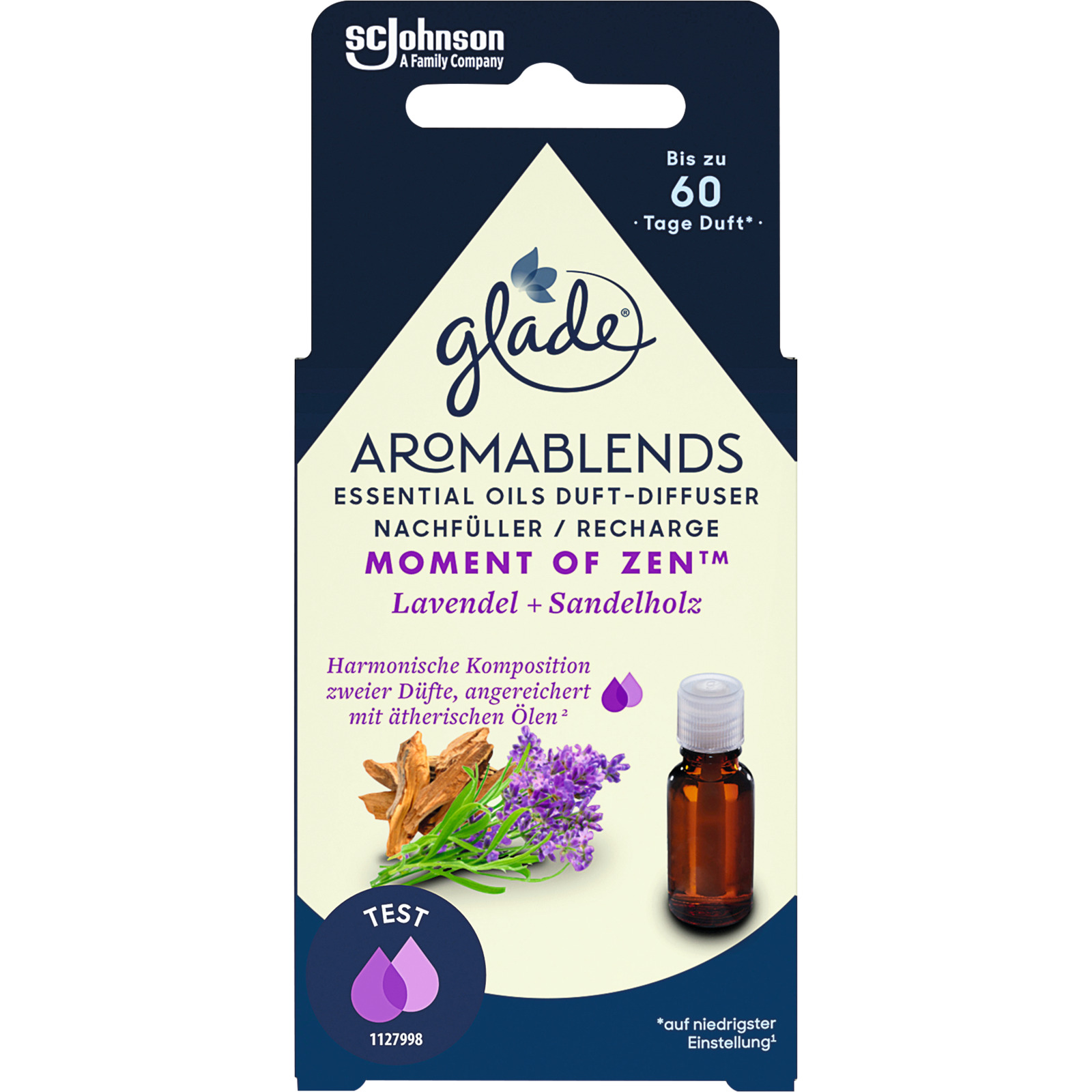 Glade Nachfüller Aromablends Moment of Zen 17,4 ml